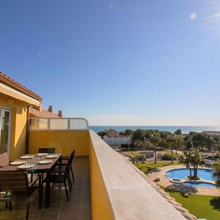 Atico Con Vistas Al Mar , Wifi Y Piscina - Sierra Irta Albert Villas Alcossebre Dış mekan fotoğraf